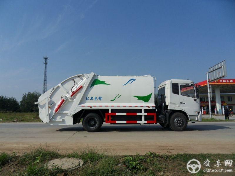 确保清洁工程高效持续开展  广州化州松架村购置大型垃圾车