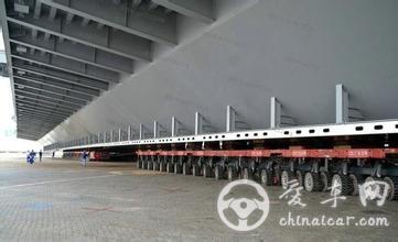 中国制造最牛卡车 平板车SMPT拥有1152个轮子