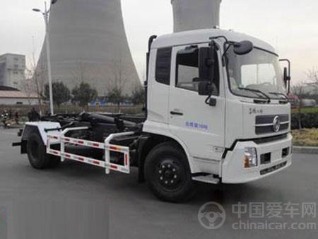 中集成功研发新型lng燃气型车厢可卸式垃圾车 评测导购 中国爱车网